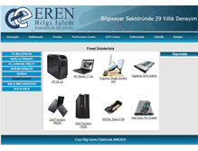 Tablet Screenshot of erenbilgiislem.com
